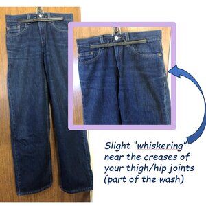 Vintage Y2K Levi's 577 Loose Fit Jeans 8 in a Medium-dark Wash